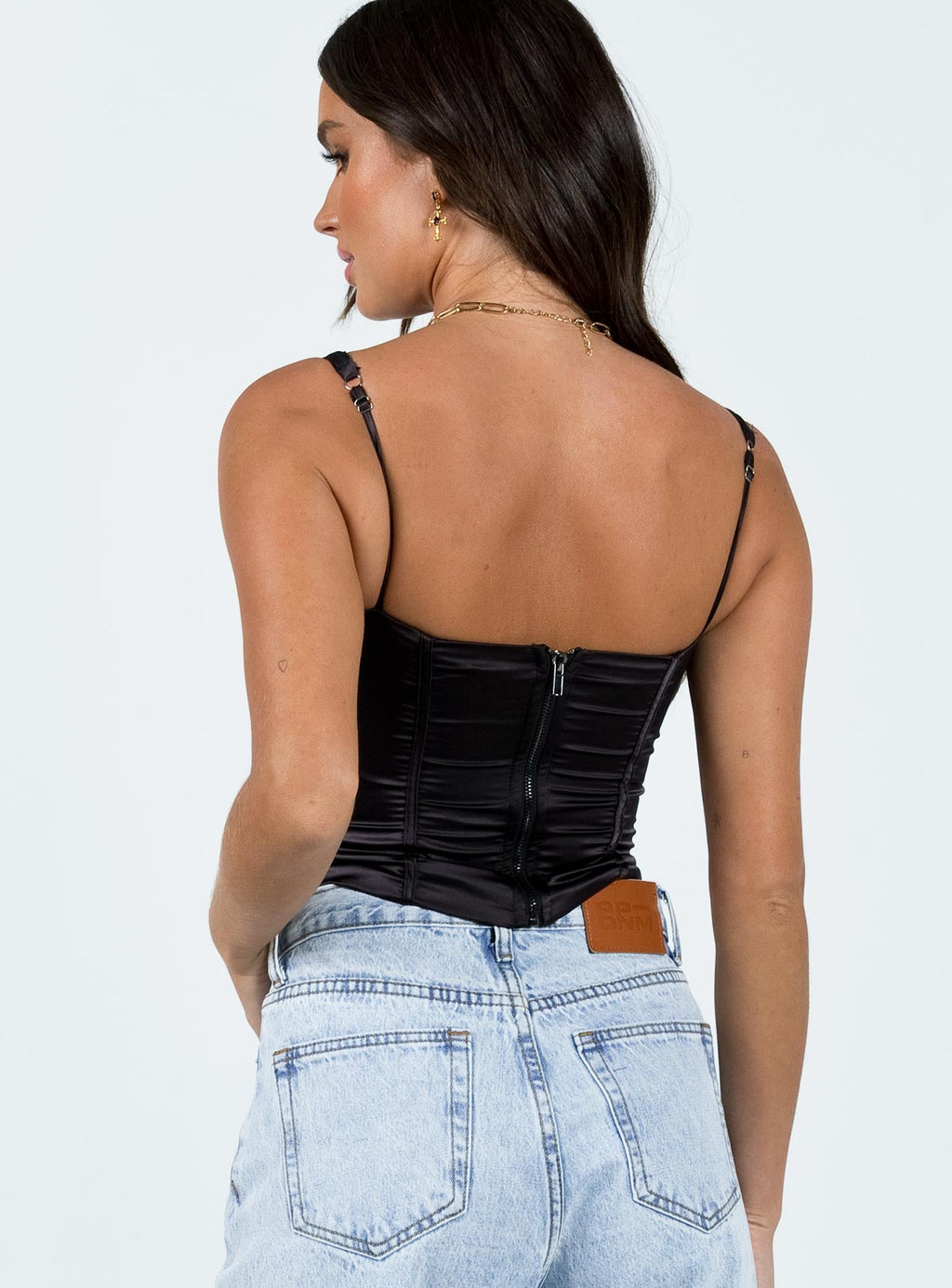 Ottelia Top Black